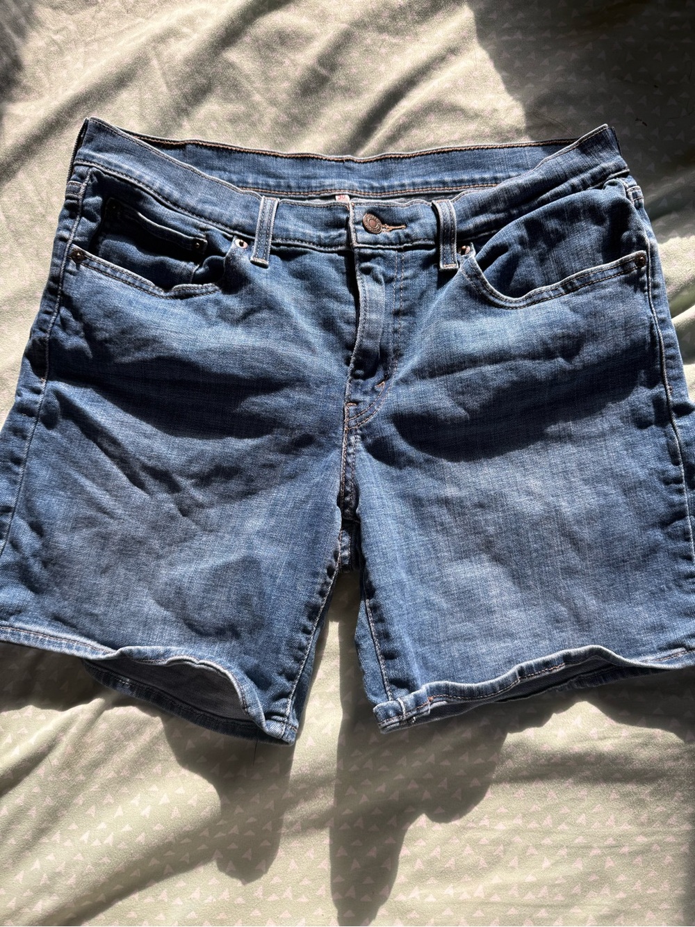 Levi's Women's Denim Shorts in Blue Wash